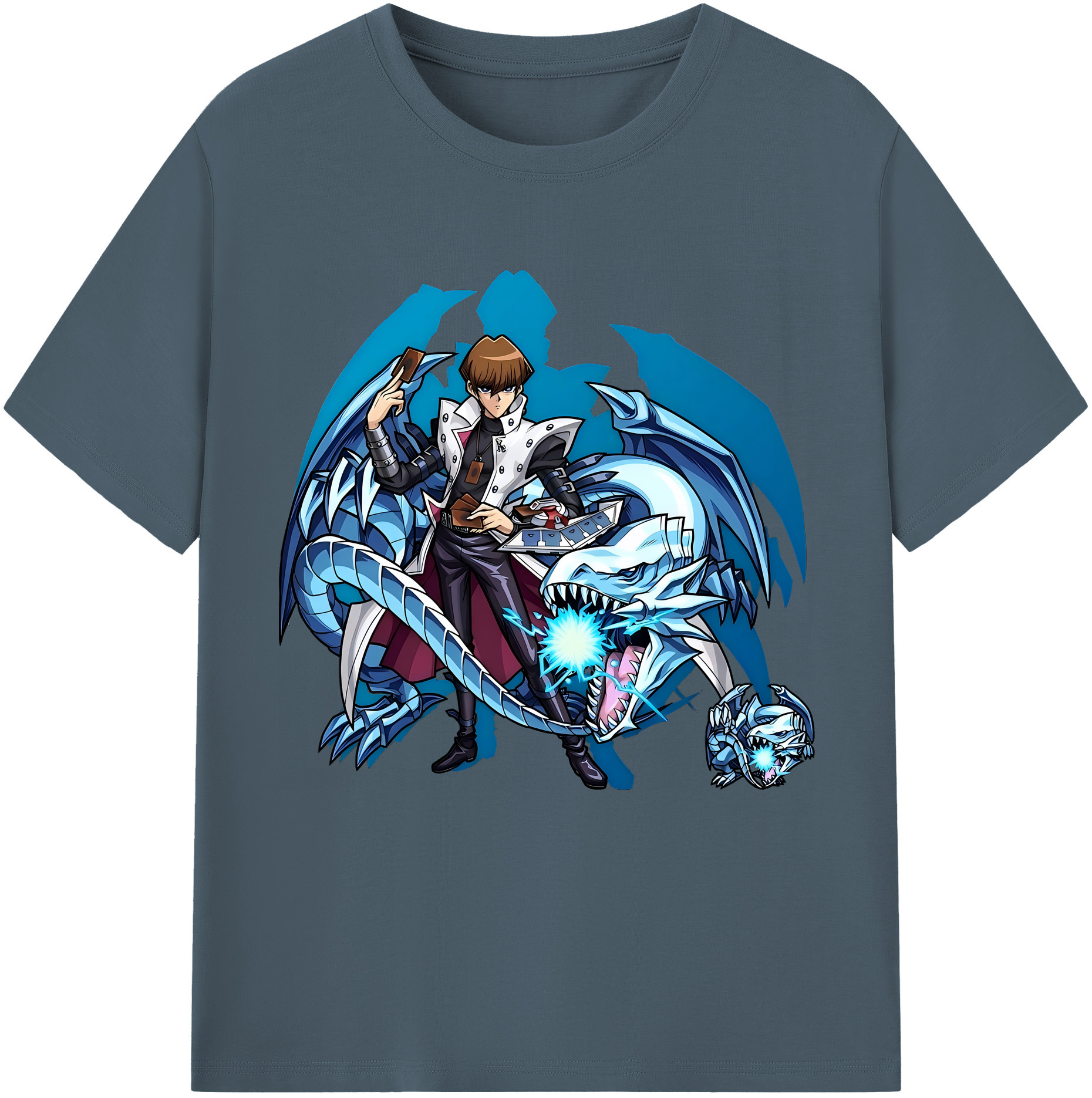 （画像用） 遊☆戯☆王 Yu-Gi-Oh! 綿100％半袖Tシャツ（フロントプリント）